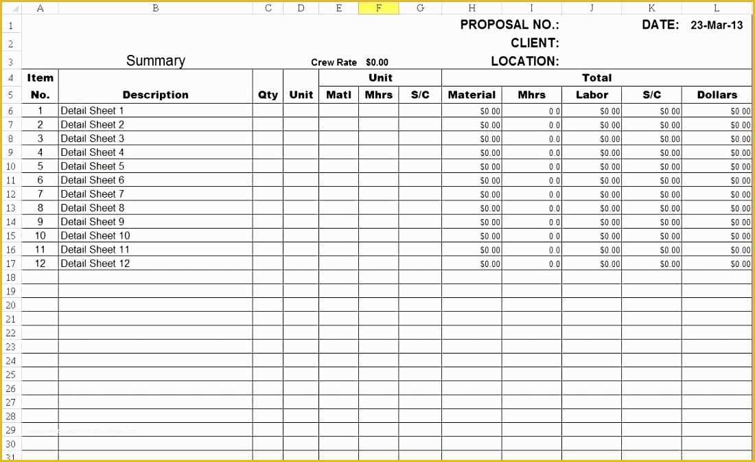 44 Free Construction Schedule Template
