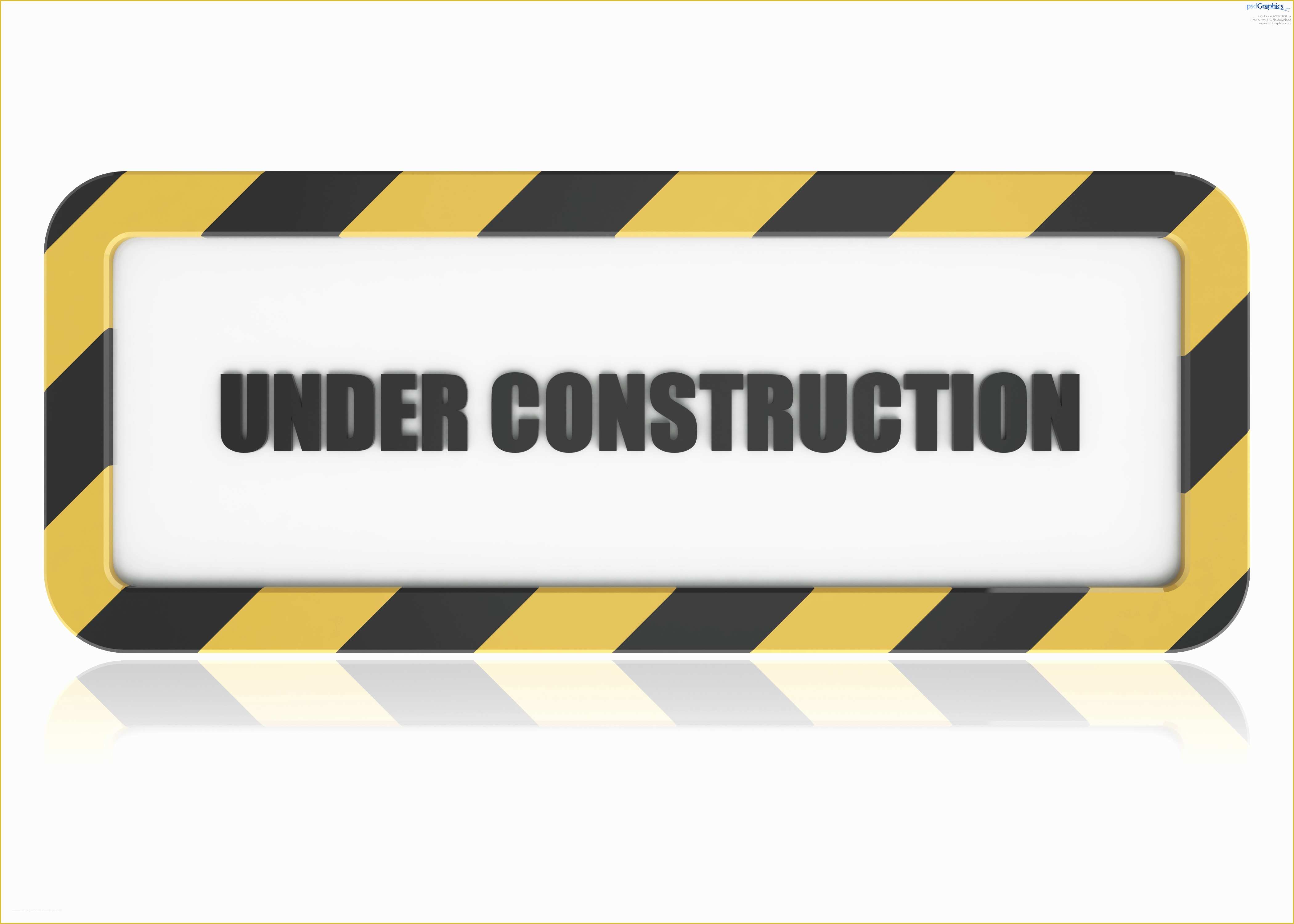 Free Construction Sign Templates Of 25 Free Website Under Construction Templates