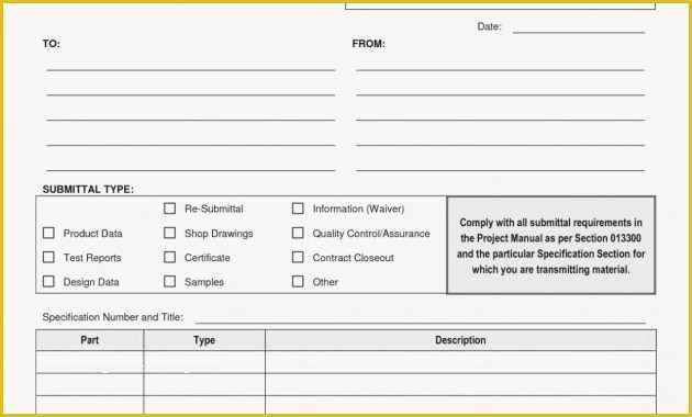 Free Construction Submittal form Template Of Construction Submittal form Template – Basilosaur – the