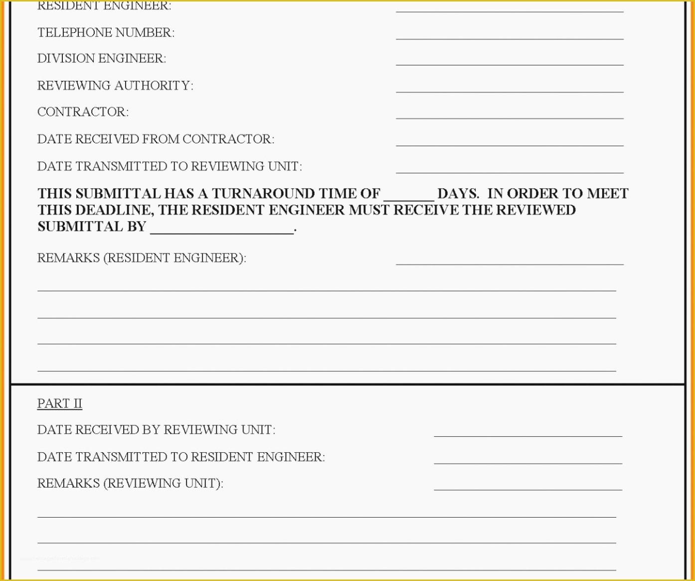 Free Construction Submittal form Template Of Construction Submittal Stamp Templates