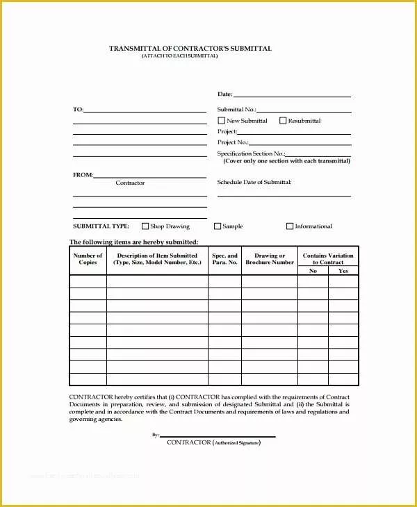 Free Construction Submittal Log Template Of Construction Submittal form Template – Radiofama