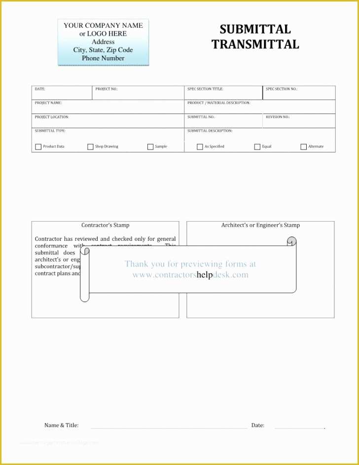 Free Construction Submittal Log Template Of Construction Submittal form Template – Radiofama