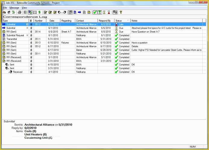 Free Construction Submittal Log Template Of Construction Submittal Log Template to Pin On