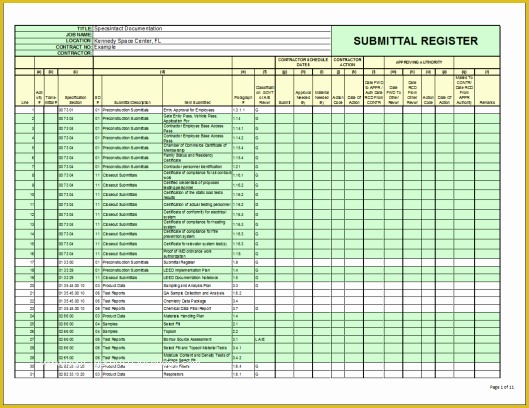 Free Construction Submittal Log Template Of List Of Synonyms and Antonyms Of the Word Submittal