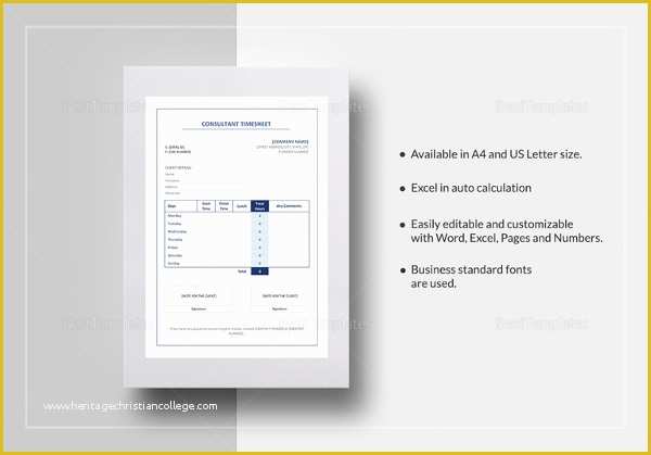 Free Consultant Timesheet Template Of 60 Sample Timesheet Templates Pdf Doc Excel