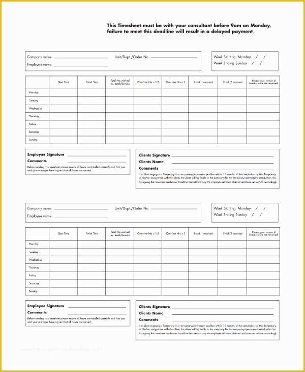 Free Consultant Timesheet Template Of Sample Consultant Timesheet Template 9 Free Documents