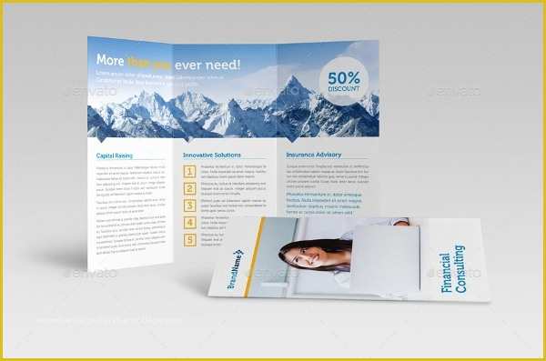 Free Consulting Brochure Template Of 18 Consultant Brochures Templates Free Psd Ai Eps