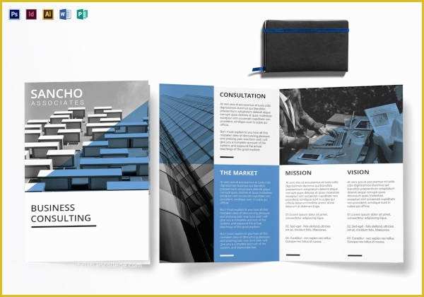 Free Consulting Brochure Template Of 34 Free Brochure Templates Psd Indesign Illustration