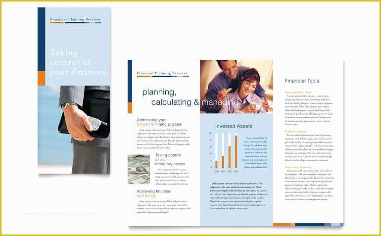 Free Consulting Brochure Template Of Financial Planning & Consulting Brochure Template Word