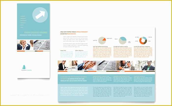 Free Consulting Brochure Template Of Management Consulting Tri Fold Brochure Template Design