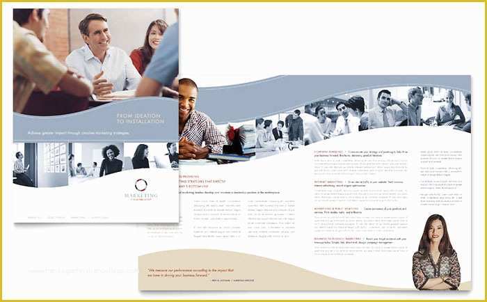 Free Consulting Brochure Template Of Marketing Consulting Group Brochure Template Design