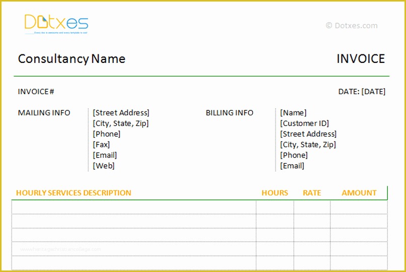 Free Consulting Invoice Template Word Of 15 Microsoft Office Invoice Template
