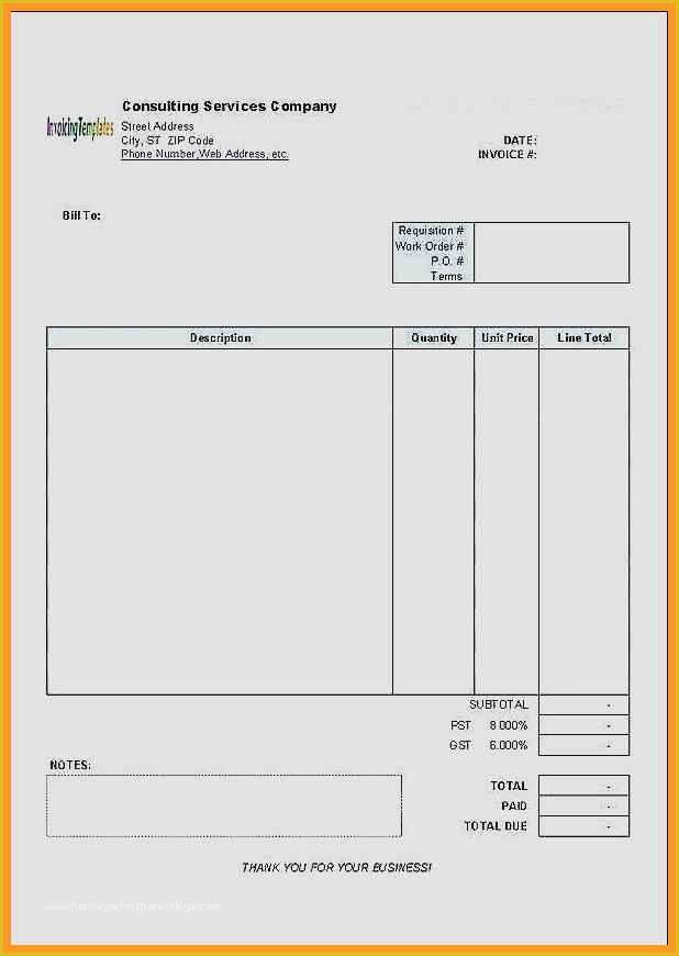 Free Consulting Invoice Template Word Of 5 6 Business Receipt