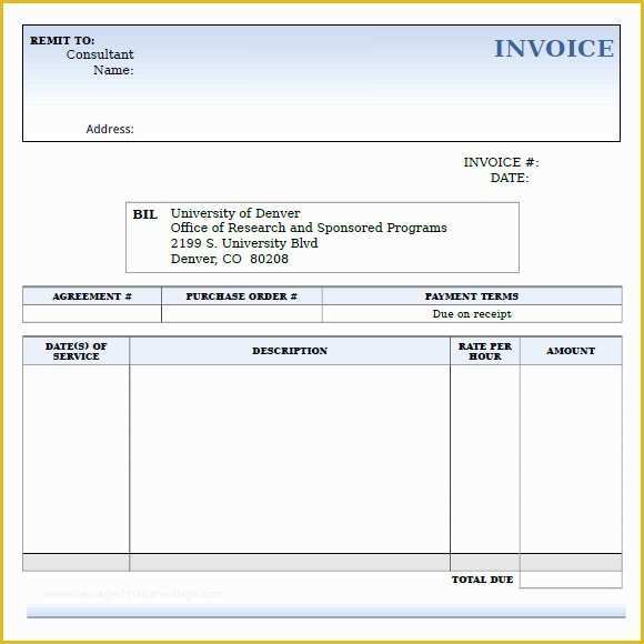 Free Consulting Invoice Template Word Of 9 Consulting Invoice Samples Word Pdf