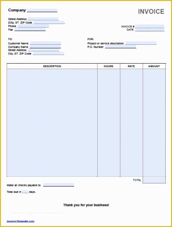 Free Consulting Invoice Template Word Of Consultant Invoice Template Doc