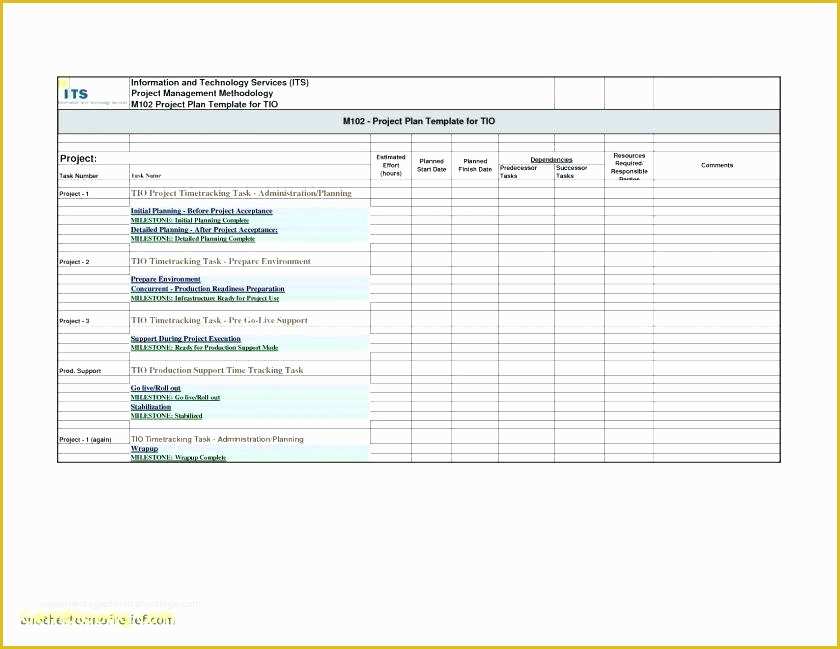 Free Contingency Plan Template Excel Of Simple Project Management Plan Template Data Management