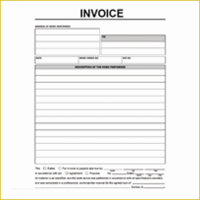 Free Contractor Invoice Template Of Contractor Invoice Template