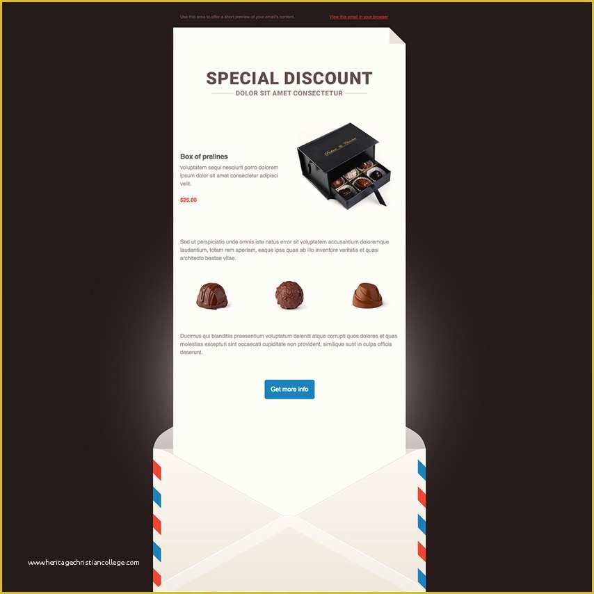 Free Convertkit Email Template Of Smooth Chocolate Free Responsive Email Newsletter Template