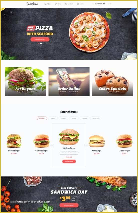 Free Cooking Website Templates Of 70 Best Restaurant Cafe Website Templates Free & Premium