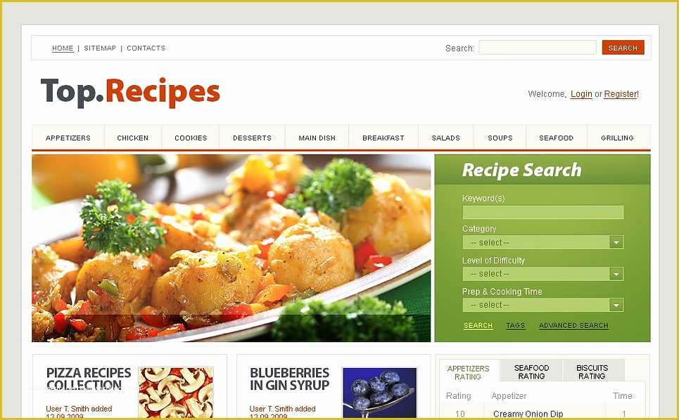 Free Cooking Website Templates Of Website Cooking Templates Download Free Apps Ktmanager