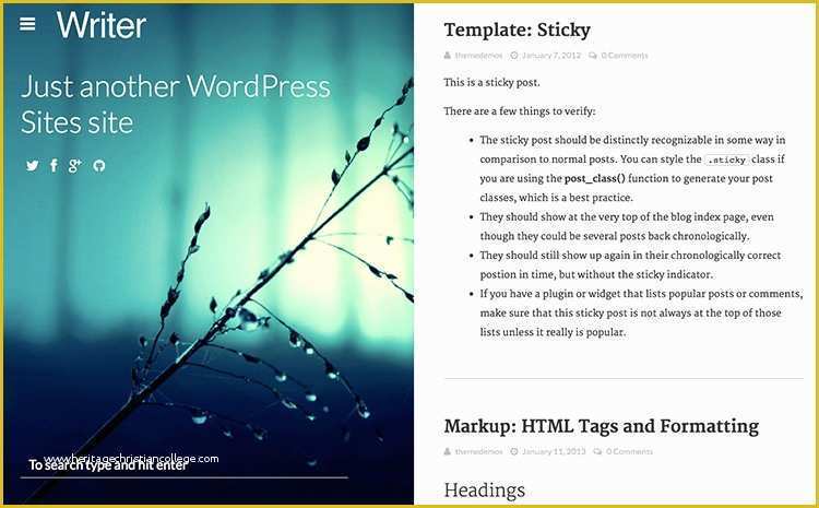 Free Copywriting Templates Of 10 Copywriters Wordpress themes Free & Premium Templates