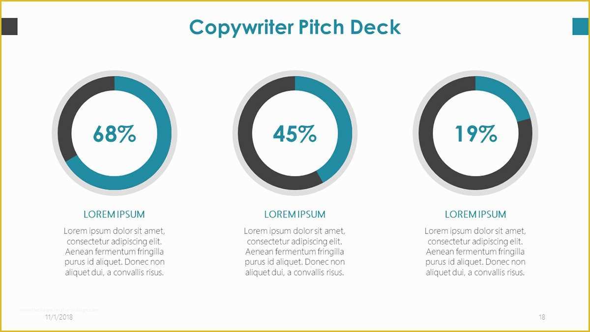 Free Copywriting Templates Of Copywriter Pitch Deck