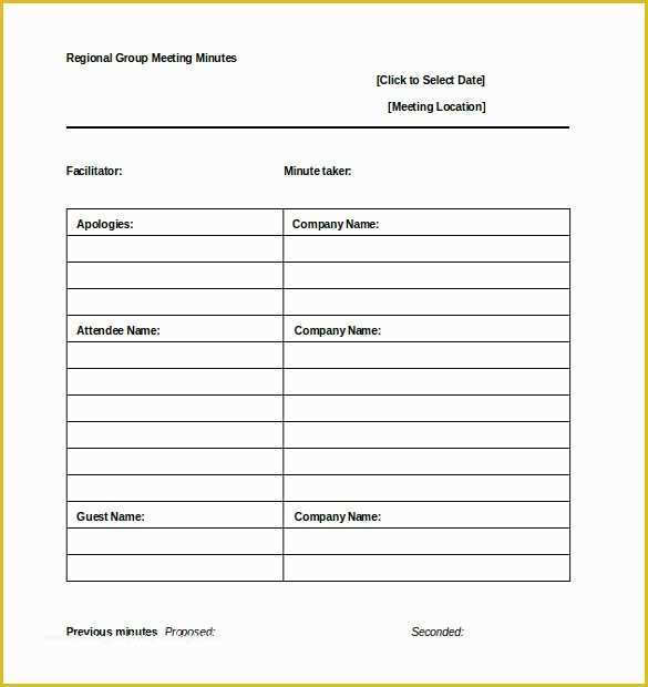 Free Corporate Minute Book Template Of 26 Minutes Templates Word Excel Pdf