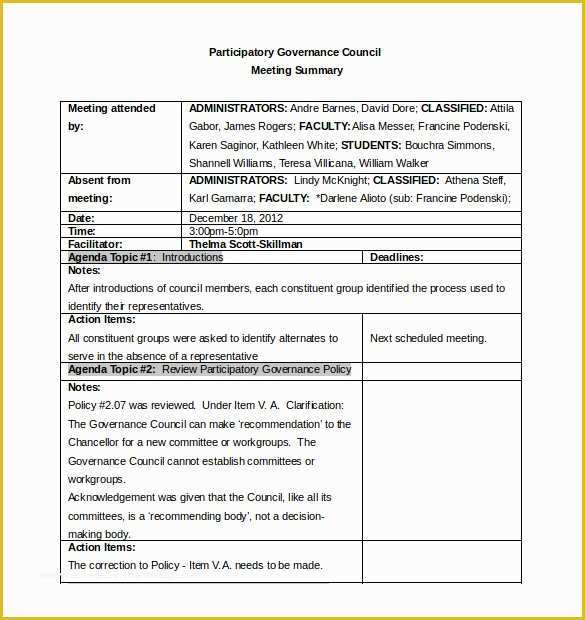 Free Corporate Minute Book Template Of 26 Minutes Templates Word Excel Pdf