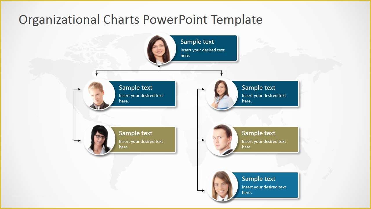 Free Corporate organizational Chart Template Of organizational Charts Powerpoint Template Slidemodel