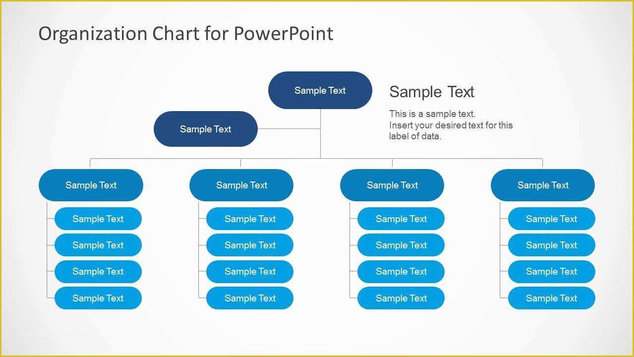 Free Corporate organizational Chart Template Of Simple organizational Chart Template for Powerpoint