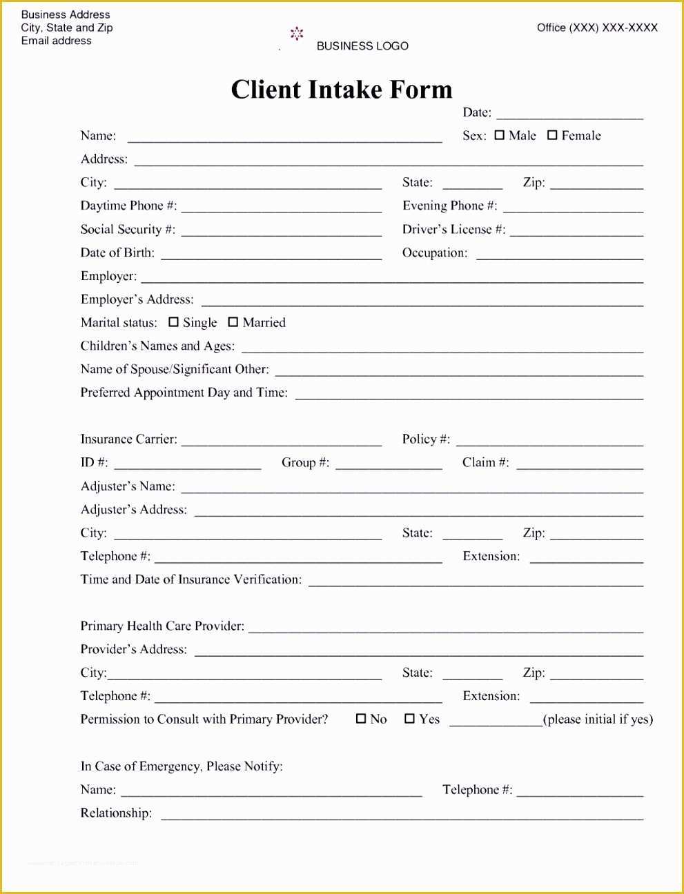 Free Counseling forms Templates Of 6 Counselling Referral form Template Uyefi