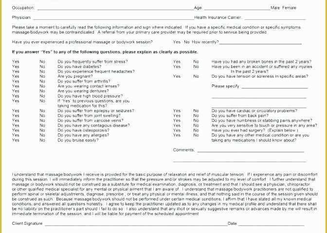 Free Counseling forms Templates Of Counseling Intake form Template Best forms Templates