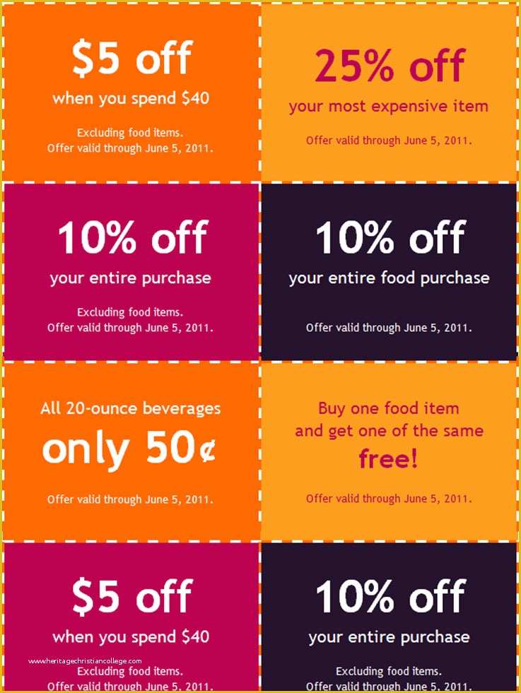 Free Coupon Template Of 24 Coupon Book Templates Free Psd Vector Eps Word