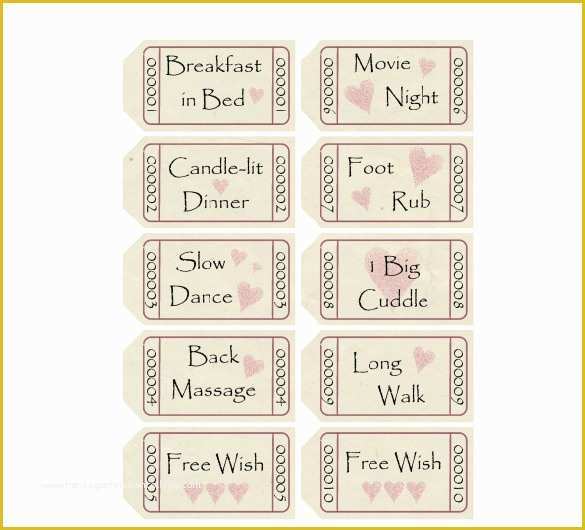 Free Coupon Template Of 25 Love Coupon Templates Psd Ai Eps Pdf