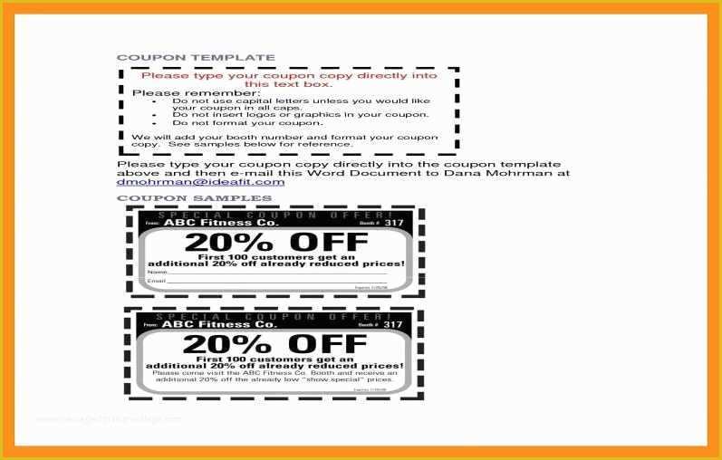 Free Coupon Template Word Of 10 11 Christmas Coupon Template Word