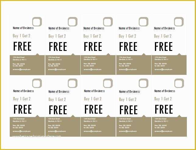 Free Coupon Template Word Of How to Make Coupons with Sample Coupon Templates