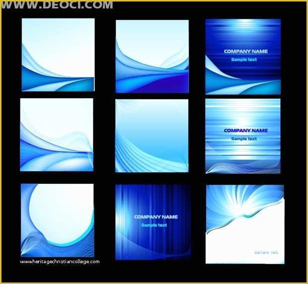 Free Cover Page Templates Of Classic Blue Background Pattern Cover Design Template Free