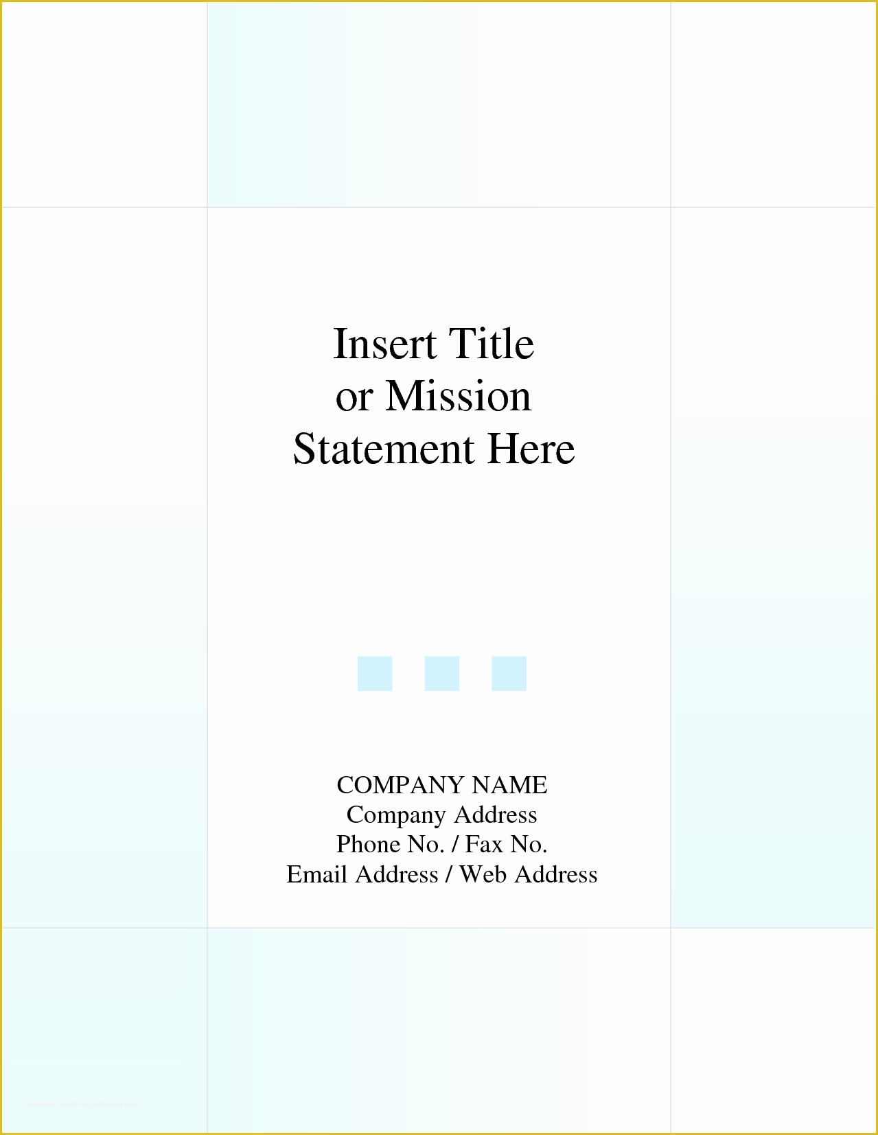 Free Cover Page Templates Of Cover Page Template