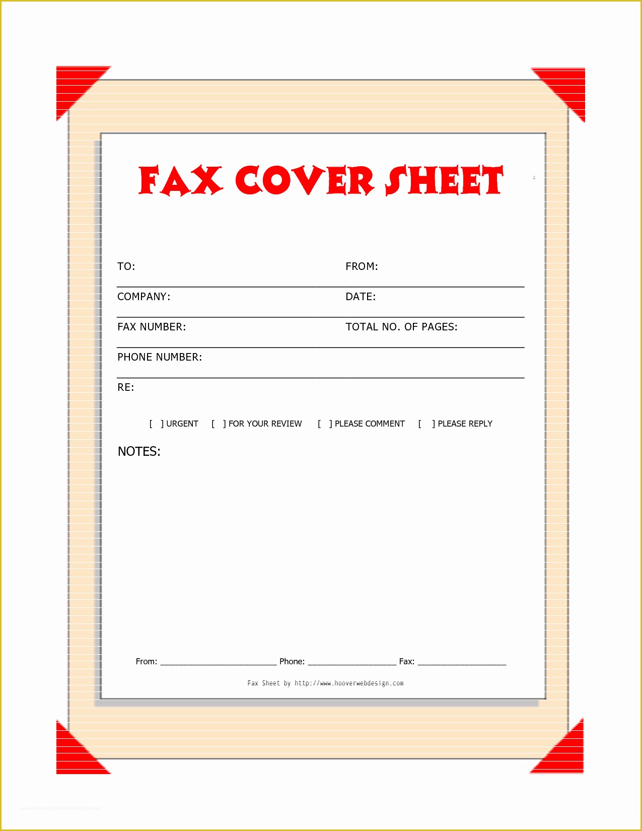 Free Cover Page Templates Of Free Downloads Fax Covers Sheets