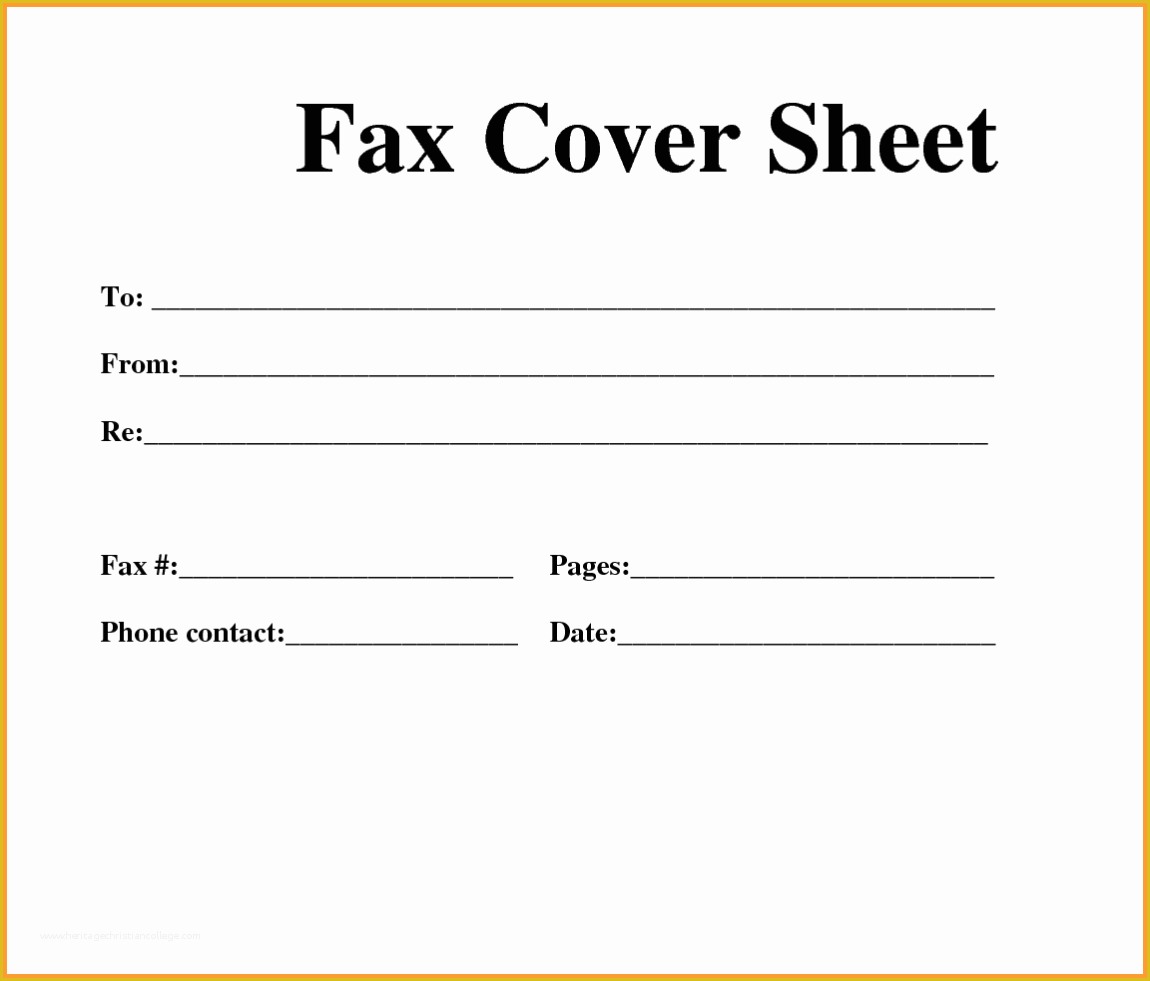 Free Cover Page Templates Of [free] Fax Cover Sheet Template
