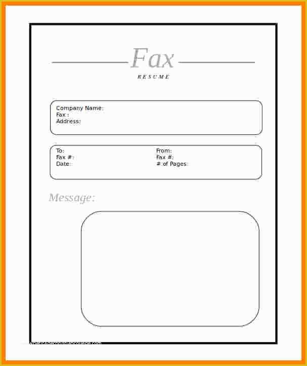 Free Cover Sheet Template for Resume Of 8 Free Fax Cover Sheet Printable Pdf