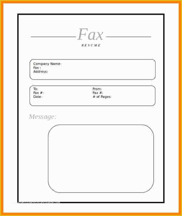 Free Cover Sheet Template for Resume Of 8 Free Fax Cover Sheet Printable Pdf