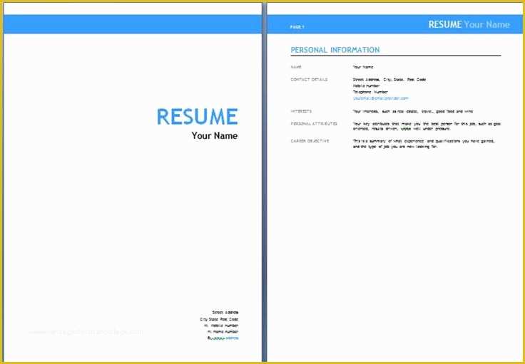 Free Cover Sheet Template for Resume Of Cover Sheet Resume Template