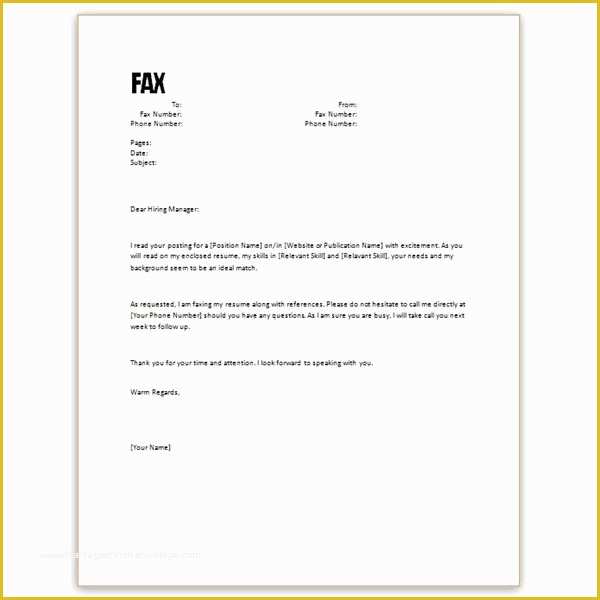 Free Cover Sheet Template for Resume Of Free Microsoft Word Cover Letter Templates Letterhead and