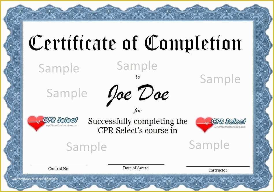 Free Cpr Card Template Of Cpr Certification Line