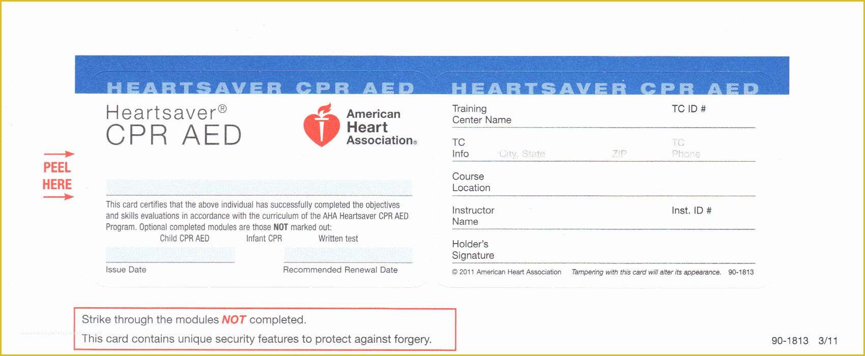 Free Cpr Card Template Of Free Cpr Card Template Templates Collections
