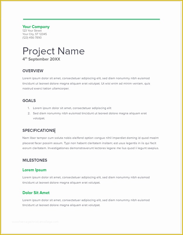 Free Creative Proposal Template Of 20 Free Project Proposal Template Ms Word Pdf Docx