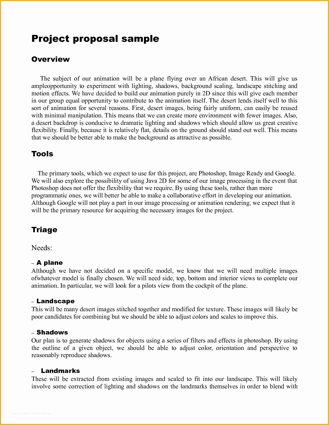 Free Creative Proposal Template Of 9 Template for Writing A Proposal for A Project
