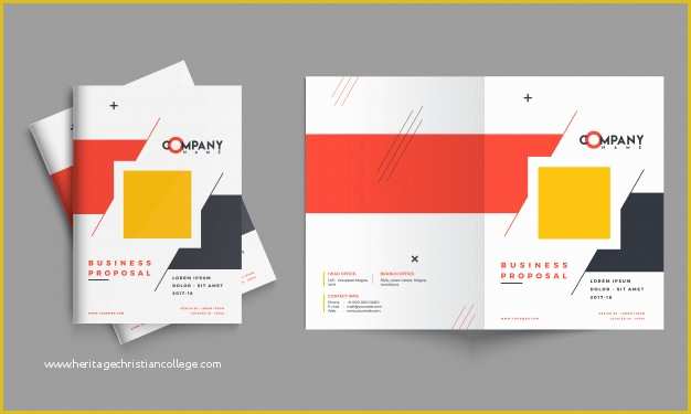 Free Creative Proposal Template Of Creative Business Proposal Design Corporate Template