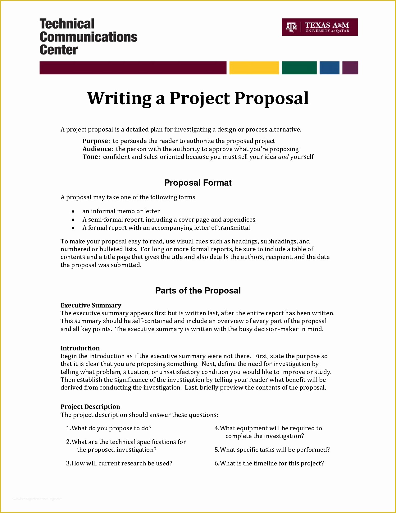 Free Creative Proposal Template Of Informal Proposal Letter Example